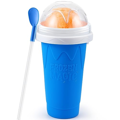 tgosomt Slushie Cup, Cool Stuff Slushy Maker Cups, Cool Funny Gadgets Things, White Elephant Gifts Stocking Stuffers Party Favors, Valentine Classroom Gifts and Prizes for Boys Girls Teens Students