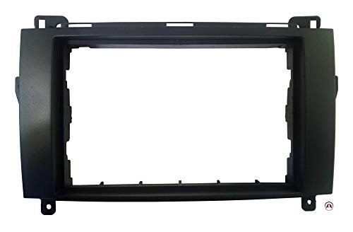 ACV Electronic Façade d'autoradio double DIN pour Mercedes Classe A, B, Viano, Vito, Sprinter