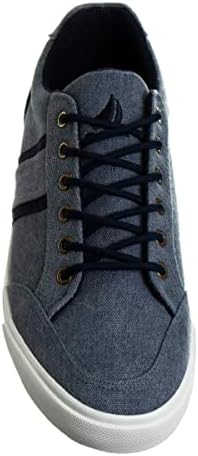 Josmo Men Sail Canvas Low Top Modern Casual Formal Fashion Sneakers (Adult), Blue Navy, 10.5 | Image 3