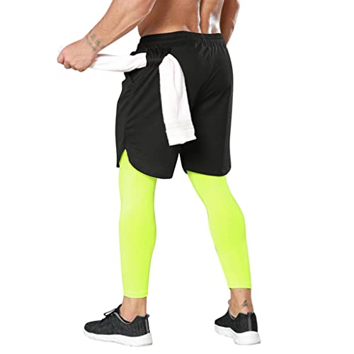 Short de jogging 2 en 1 idéal pour vos sessions de running en extérieur