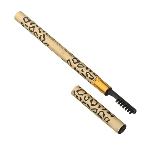 ARTSEWPLY 2pezzi Matita Per Sopracciglia Modellatore Per Sopracciglia Doppia Estremità Penna e Pennello Colore Naturale Design Compatto Per Viaggi