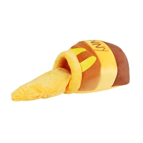 Lit pour chat jaune de haute qualité avec nid amovible confortable - 2