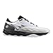 Mizuno Wave Enforce Court AC Men's Tennis Shoe, All Court Tennis Shoe, White-Black, US Mens 9