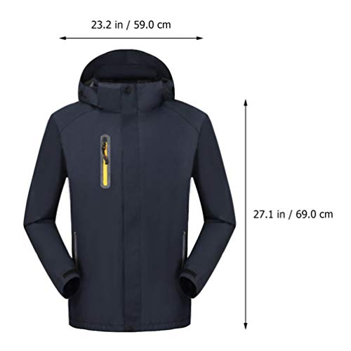 KESYOO Jaquetas de Snowboard para Homens Com Capuz Inverno Inverno Esqui Impermeável Esqui Quente In