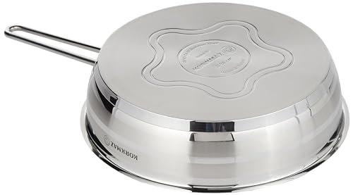 طقم استانلس تركى كوركوماز 14 قطعة استرا جراند، فضي، ستانلس ستيل