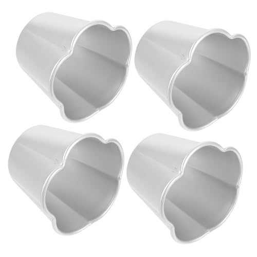 VALICLUD 4piezas Molde Para Pudín De Antiadherente Seguro Para Alimentos Apto Para Hornear Tartas Magdalenas y Gelatinas Casa y Profesionales