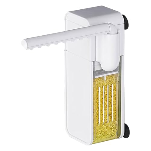 Filtre pour Aquarium - avec Cartouche de Rechange - Filtre À Eau pour Petit Aquarium Destiné Poissons Betta - Destiné Tortues Betta Tetra Éleveurs Eau de...