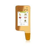 Greentest ECO 6T Food Nitrate Tester, High Accuracy Radiation Detector Geiger Counter Water Quality Meter TDS Hardness PPM Analyzer Dosimeter for Vegetable, Fruit, Meat, Fish