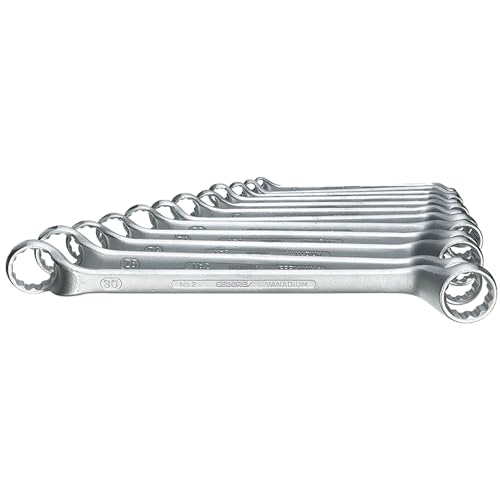 Gedore 6031040 2 120 Jeu de clés à œil doubles 12 pièces tailles 6 à 32 mm - vue 4