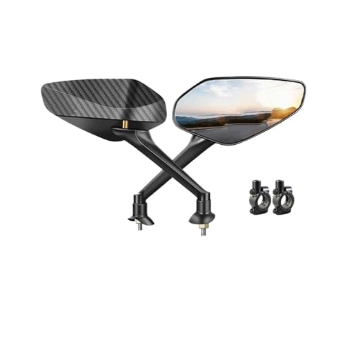 Rétroviseurs pour motos MV Agusta F3 675 et Brutale avec miroirs convexes 10mm