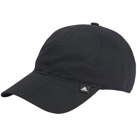 adidas Unisex Small Logo Baseball Cap in Black Cover