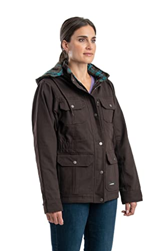 Berne womens Softstone Quilted Barn Coat3