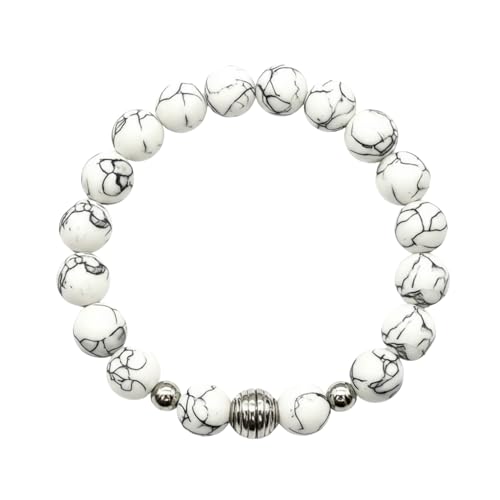 Image of THE MEN THING Natural Stone Bracelets - Adjustable Beaded Wristwear for Men & Boys (Multi-Design Collection)
