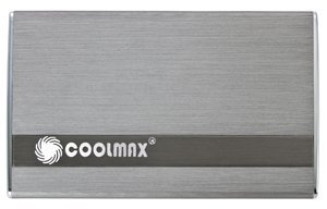 Coolmax 25IN Sata Ext Encl Esata and USB Grey HD-250T-ESATA