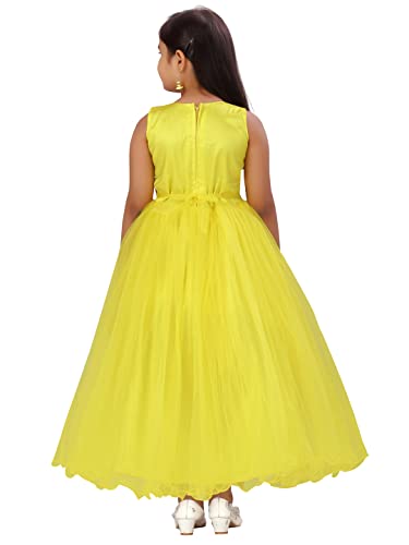 Image of Aarika Girl's Nylon Ankle Length A-Line Dress