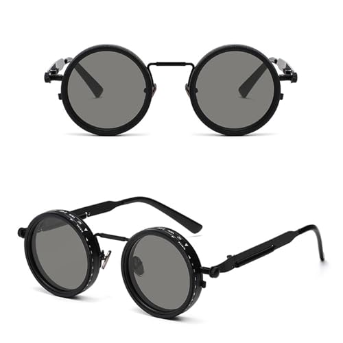 Tint Round Polarized Sunglasses for Men with Built-In ND Filter – 1–9 Step Manual Shade Control2