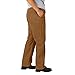 Dickies Women's Plus Size Relaxed Straight Carpenter Duck Pant, Rinsed Brown Duck, 22