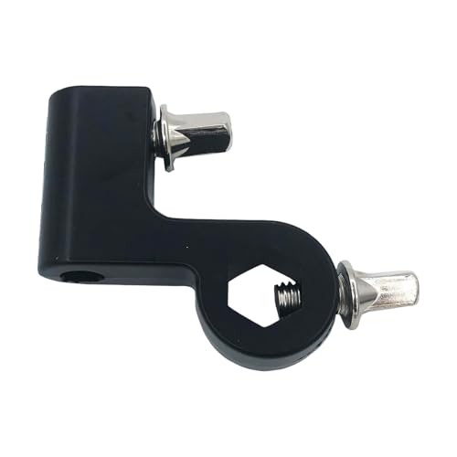 Pedal para bombo sencillo alta sensibilidad con clip ajustable miniatura 1