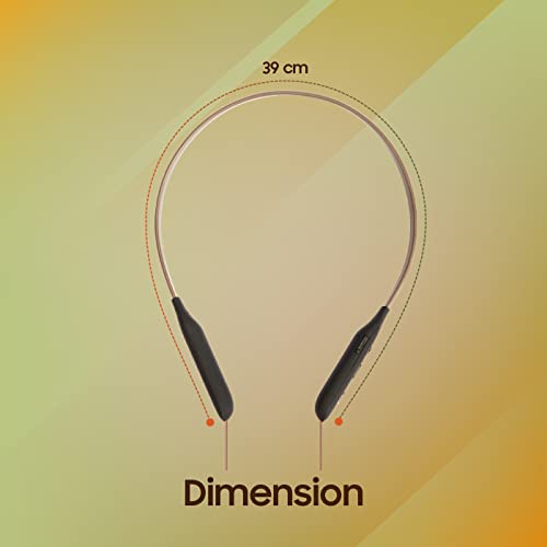 Image of Croma Bluetooth Neckband with bluetooth 5.0 for stable connectivity, metallic earbuds, voice assistant function, playtime up to 15 hrs, Built in mic, HQ microphone with 10mm driver dia (12 Months Warranty) (CREEH2005sBTNB, Brown)