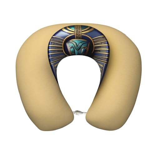 Almohada de viaje con relleno de poliéster negra miniatura 1