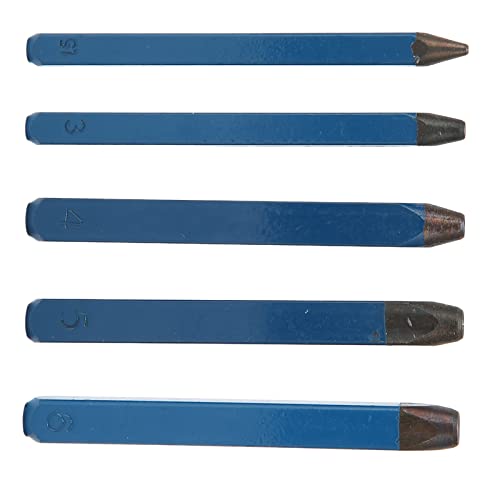 Kit de estampagem de metal, ferramentas de estampagem de joias requintadas de 3,03 polegadas de comp