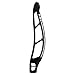 StringKing Men's Legend Senior Unstrung Lacrosse Head (Black)