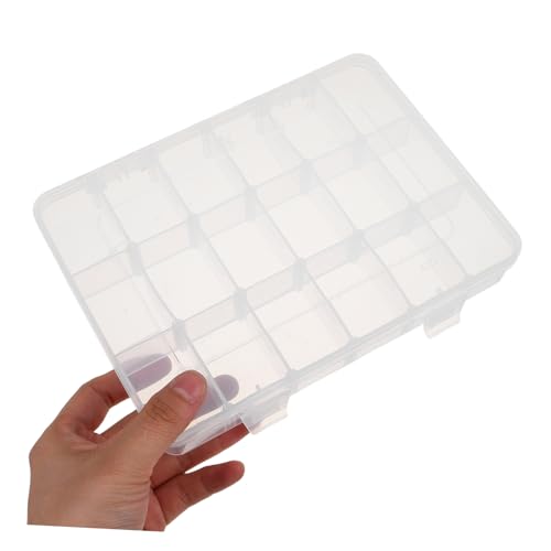 Boîte de rangement plastique compartiments réglables POPETPOP vis perles 4 u - 5