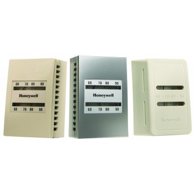 Honeywell Pneumatic Thermostats, Chrome and Plastic Finish- Color - TP9600A1007/U TP970A-TP9600-c1