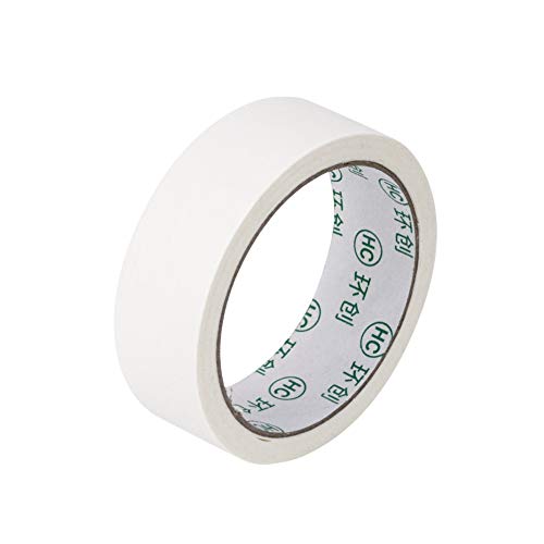 Abdeckklebeband Kreppband Malerkrepp Papier Klebeband Malerband Masking Tape Papierband Beige Weiß sticky tape (3cm x 20 m) Cover