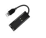 UCTHAT USB 2.0 Fax Modem - 56K External Dial Up Fax Data Modem, USB Analog Fax Modem Compatible for