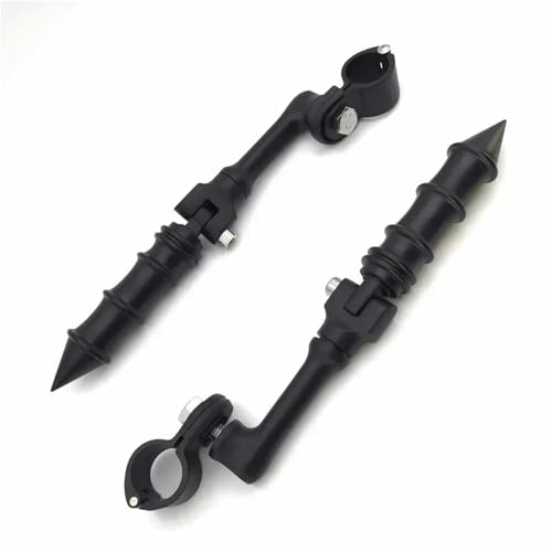Kit montage repose-pieds 1-1/4 coudés longs pour Harley Davidson