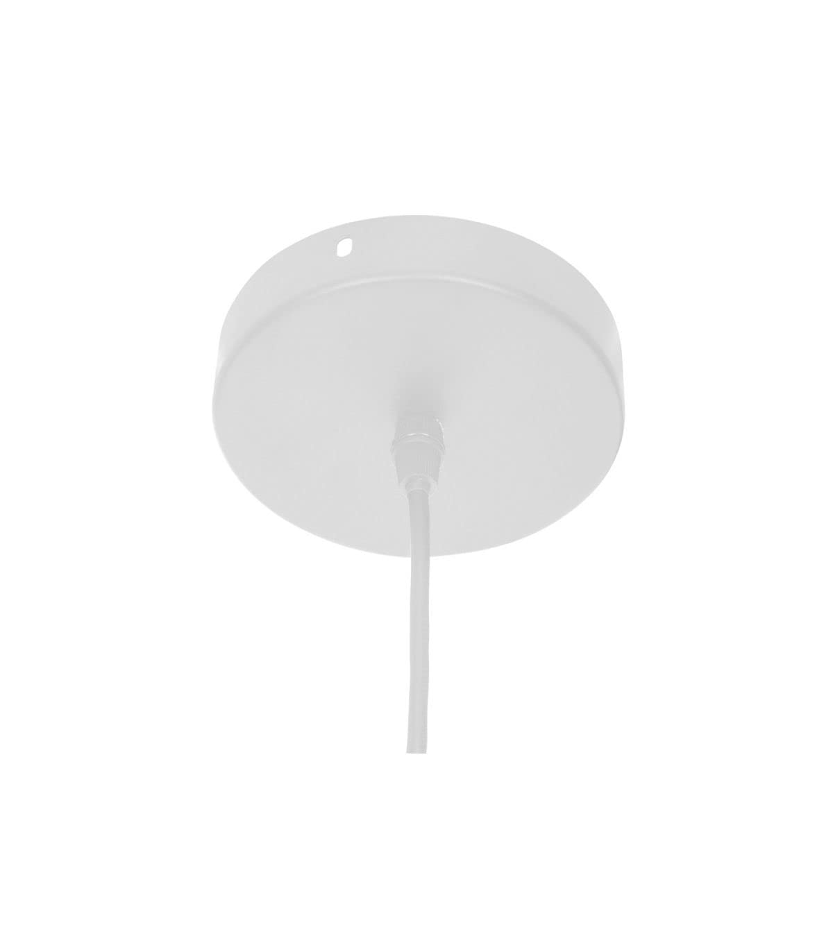 Atmosphera - Suspension enfant - blanc et jaune ocre D30 cm