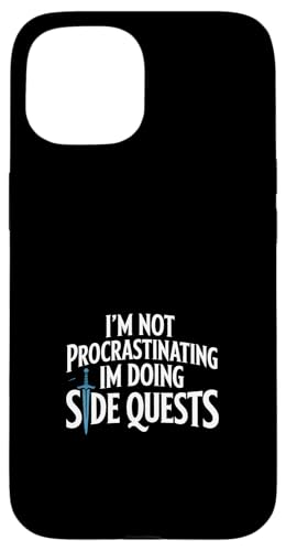 RPG I Not Procrastinating I'm Doing Side Quest �X�}�z�P�[�X iPhone 15 �p