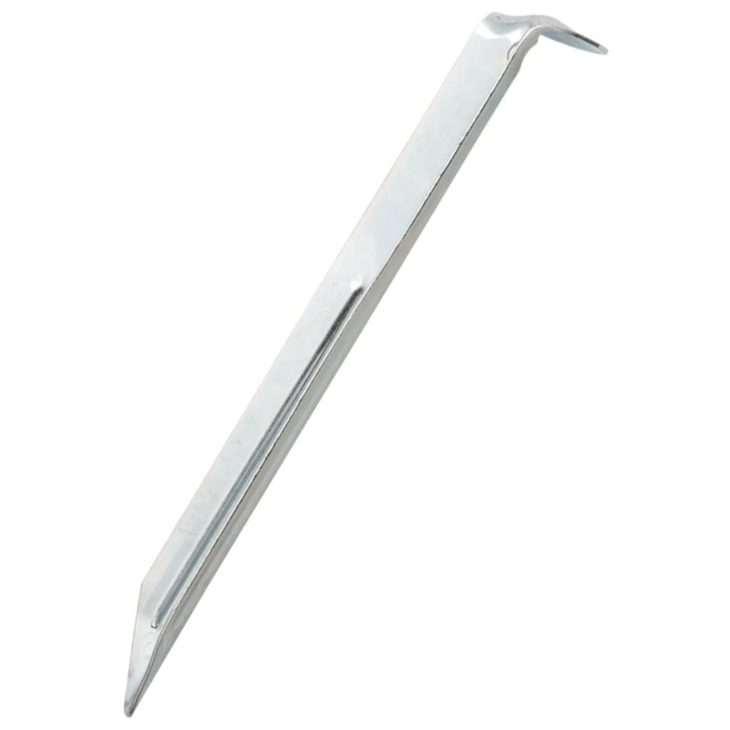 Picchetti per tende, 24 pezzi, lunghezza 17 cm, diametro 20 mm, in acciaio zincato, robusti pioli per campeggio e attrezzature all'aperto, ancorati a terra