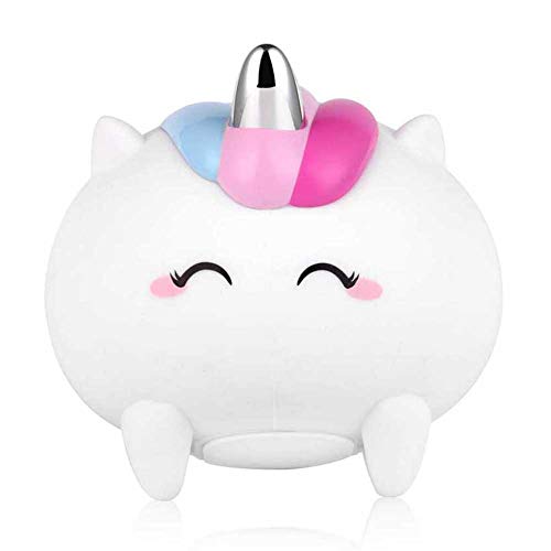 Preisvergleich Produktbild Lsgepavilion Multifunktions-Schreibtischlampe, Bürobedarf, Silikon-LED-Nachtlampe, wechselbar, wiederaufladbar silber