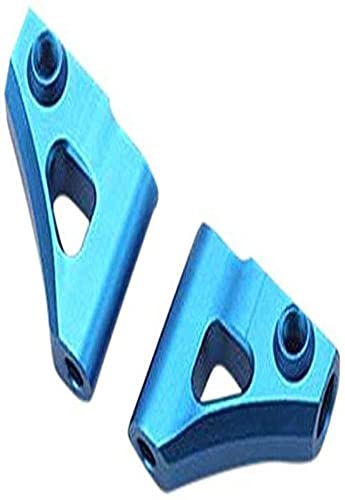 Yokomo D-141 Upper A Arm Kit for Aluminum Front, Blue, Left/Right