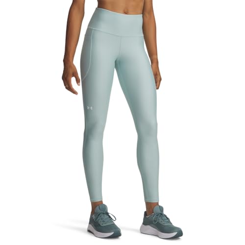 Image of Under Armour Womens HeatGear Armour High Waisted Pocketed No-Slip Leggings