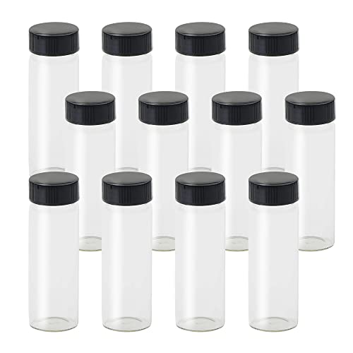 1st Choice Glass Vials 4 Dram 16ml Pack of 12
