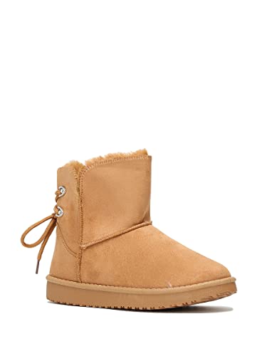 La Modeuse - Bottines Boots fourrées en Fausse Fourrure Courte Cover
