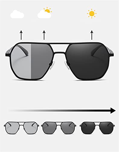 ZIUTNSAV-Polarized Day and Night Dual-use Color Changing uv400 Sunglasses for Men Outdoor Driving Sunglasses (COLOR:A4924,ONE SIZE)4