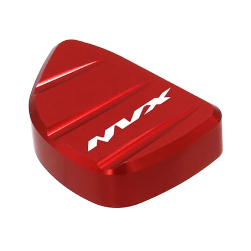 Motorrad Fuß Seitenständer Pad Für YAMAHA NVX155 Für AEROX 155 Ständer Unterstützung Platte Verlängerung Zubehör(B Red)