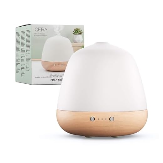 PRANAROM - Difusor- Cera - Madera/Cerámica