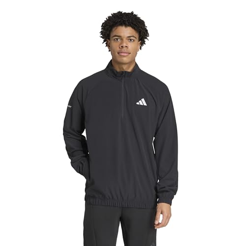 adidas Men's Train Essentials Woven Full-Zip Hooded Track Top
