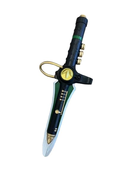 Fantasy Anime Power Rangers Style Foam Dragon Dagger Sword for Cosplay, Costume for Halloween