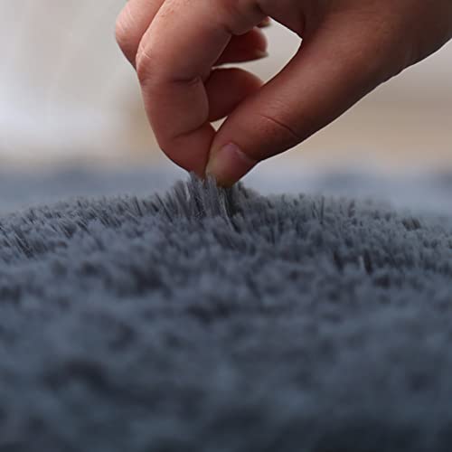 ERNZI Einfarbiges Badezimmerteppich-Set, 3-teilig, weich, saugfähig, rutschfest, Badematte, Teppiche und WC-Deckelbezug… – Bild 6