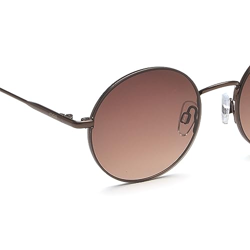 Image of IDEE sunglasses| 100% UV Protected | Gradient | Full Rim | Round | Men and Women | Medium | Alloy Metal Frame |Gradient Polycarbonate Lens |IDS2976