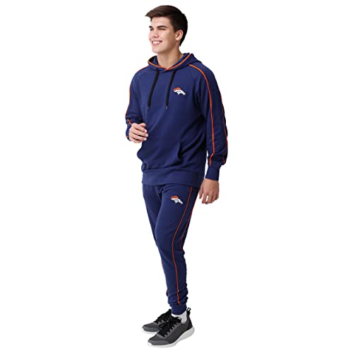 FOCO Denver Broncos NFL Mens Fashion Track Suit - XL