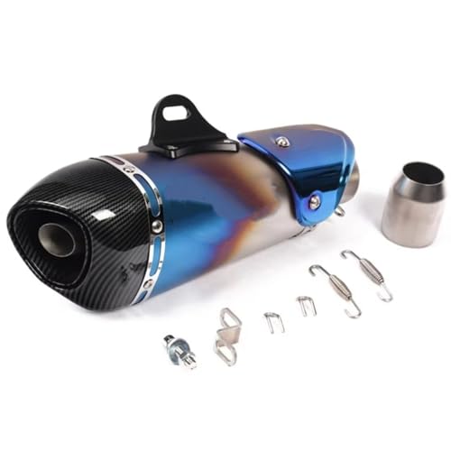 バイク用排気マフラー Compatible With CBR1000 バイクアクセサリー ユニバーサル オートバイ排気サイレンサーパイプ 51mm バイク排気パイプに対応