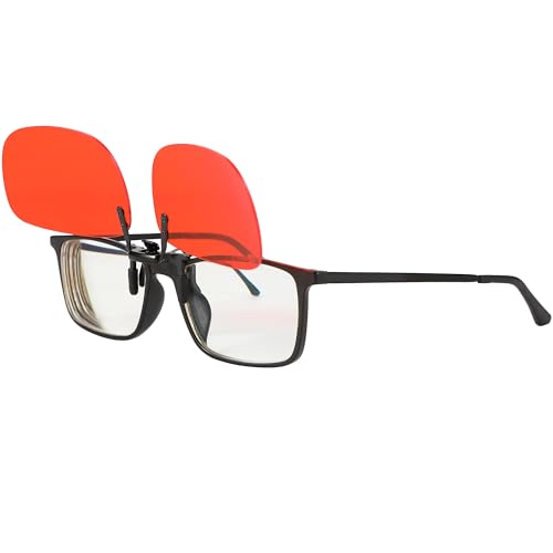 Image of Sleep ZM Blue Light Blocking & Light Sensitivity Clip On Glasses - 14 Lens Types for Comfort, Relaxation, Sleep & Relief