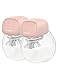 Momcozy S9 Pro Upgraded Wearable Breast Pump, Hands-Free Design with Extended Battery Life & LED Display, Double Electric Portable Pump with 2 Modes & 9 Levels, 24mm, 2-Pack, Pink